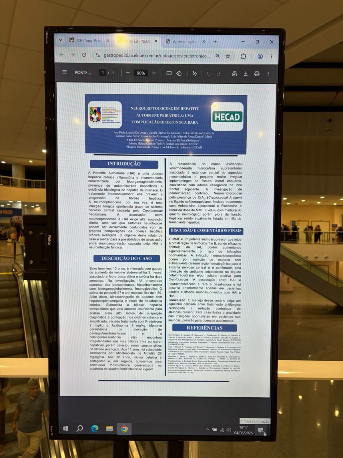hecad-fortalece-protagonismo-cientifico-com-participacao-no-20-congresso-brasileiro-de-gastroenterologia-e-hepatologia-pediatrica